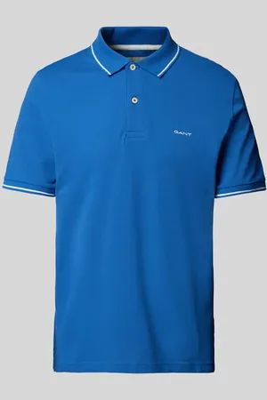 GANT Poloshirt mit Label-Stitching in , Größe 4XL