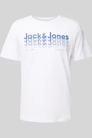 JACK & JONES Regular Fit T-Shirt mit Rundhalsausschnitt in , Größe L
