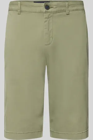 TOM TAILOR Regular Fit Bermudas aus Baumwoll-Mix in , Größe L
