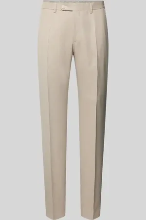 Digel Slim Fit Anzughose mit Bügelfalten Modell 