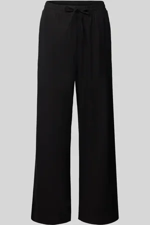 Freequent Straight Leg Leinenhose mit Eingrifftaschen Modell 
