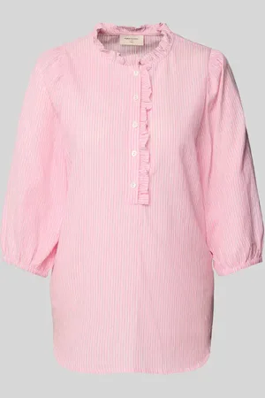 Freequent Regular Fit Bluse mit 3/4-Arm Modell 