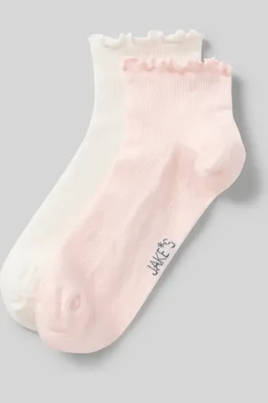 Jake*s Socken mit Label-Print in , Größe 39-42