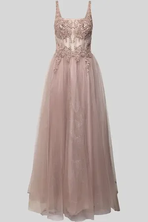Unique Abendkleid mit Spitzenbesatz in , Größe 34