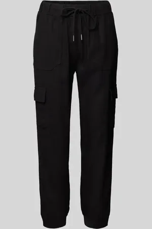 Freequent Tapered Fit Leinenhose mit Cargotaschen Modell 