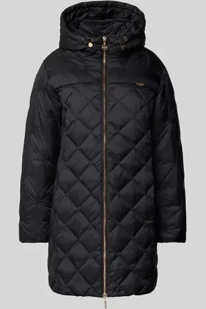Liu Jo Steppjacke mit Label-Applikation und Zweiwege-Reißverschluss in , Größe XS