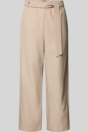 Comma, Straight Leg Stoffhose mit verkürztem Schnitt in , Größe 34
