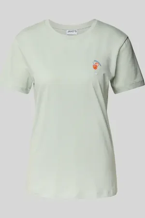 Jake*s T-Shirt mit Motiv-Stitching in , Größe L