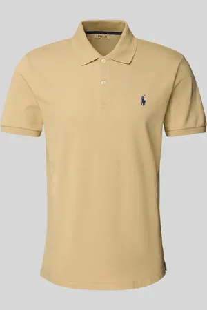 Ralph Lauren Tailored Fit Poloshirt mit Logo-Stitching in , Größe L