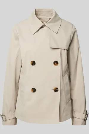 Michael Kors Trenchcoat mit Leistentaschen in , Größe L