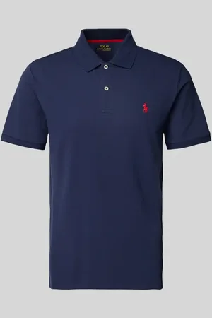 Ralph Lauren Tailored Fit Poloshirt mit Logo-Stitching in , Größe L