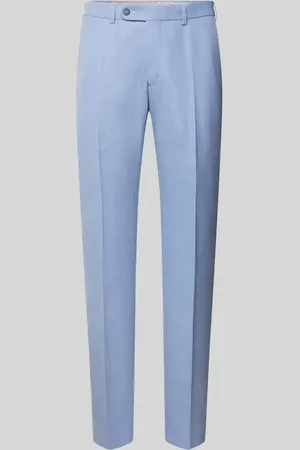 Digel Slim Fit Anzughose mit Bügelfalten Modell 