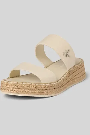 Calvin Klein Sandalen mit Label-Detail in , Größe 36