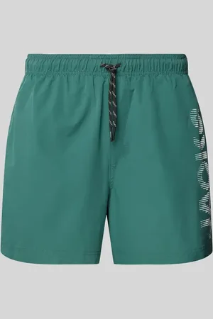 JACK & JONES Badehose mit Label-Print Modell 