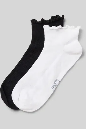 Jake*s Socken mit Label-Print in , Größe 39-42