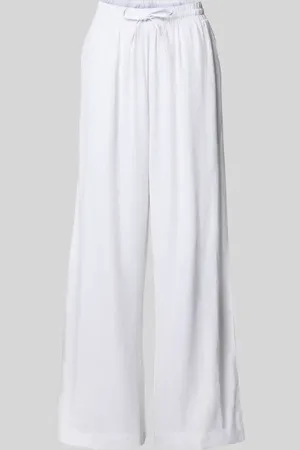Freequent Straight Leg Leinenhose mit Eingrifftaschen Modell 