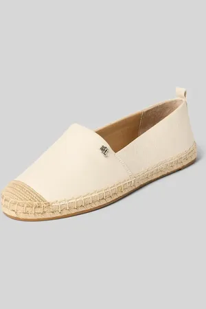 Ralph Lauren Espadrilles aus Leder mit Logo-Detail Modell 