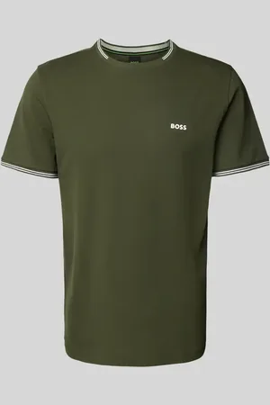 HUGO BOSS T-Shirt mit Label-Print Modell 