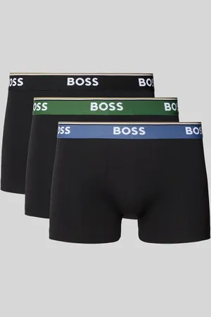 HUGO BOSS Trunks mit elastischem Logo-Bund im 3er-Pack in , Größe L