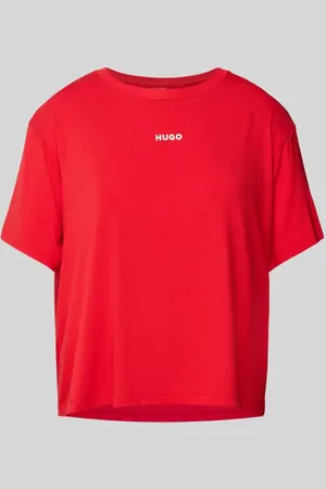 HUGO BOSS T-Shirt mit Label-Print Modell 
