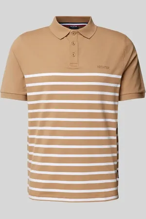 Daniel Hechter Poloshirt mit Label-Print in , Größe M