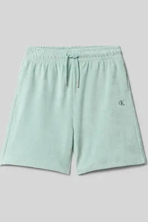 Calvin Klein Regular Fit Shorts mit Logo-Stitching Modell 