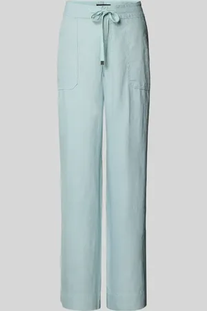 Ralph Lauren Loose Fit Leinenhose mit elastischem Bund Modell 