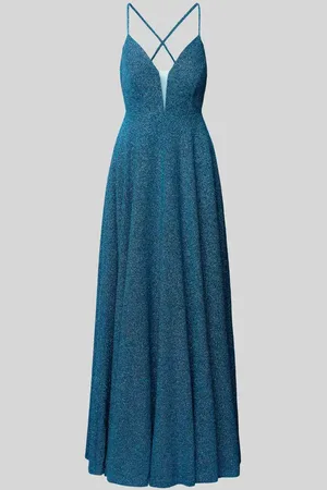 Jake*s Abendkleid mit tiefem V-Ausschnitt und Cut Out in , Größe 32