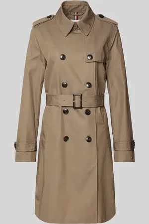 Tommy Hilfiger Mantel mit Taillengürtel in , Größe 34