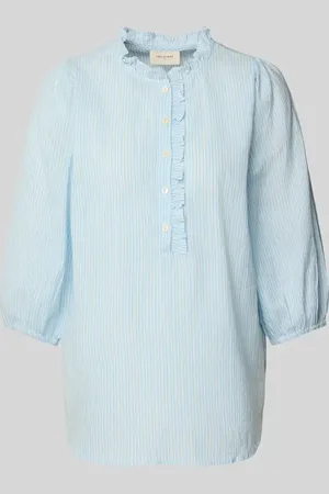 Freequent Regular Fit Bluse mit 3/4-Arm Modell 