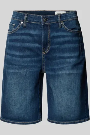 QS by s.Oliver Regular Fit Jeansshorts aus Baumwoll-Mix Modell 