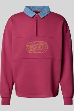 Santa Cruz Sweatshirt mit Label-Stitching in , Größe L