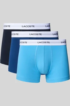 Lacoste Boxershorts mit elastischem Logo-Bund im 3er-Pack in , Größe L
