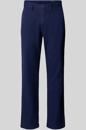 Ralph Lauren Regular Fit Leinenhose mit Knopf- und Reißverschluss in , Größe 30/32