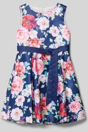 DANAMADE Kleid mit Bindegürtel in , Größe 104