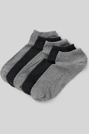 Camano Sneakersocken im 5er-Pack mit gerippten Bündchen in , Größe 39-42
