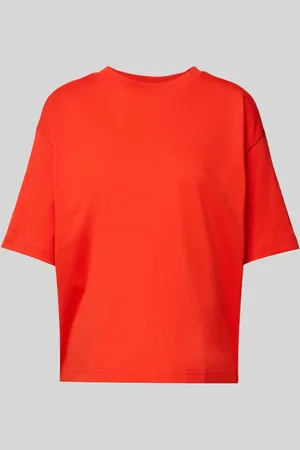 Jake*s Oversized T-Shirt mit geripptem Rundhalsausschnitt in , Größe L