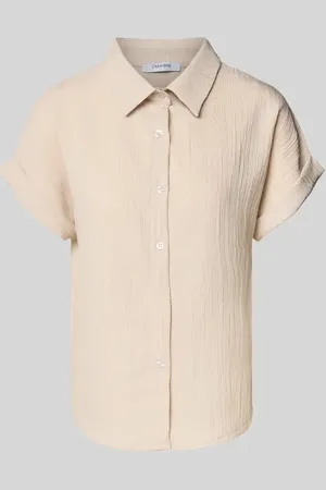 Zabaione Hemdbluse mit Knopfleiste in , Größe L