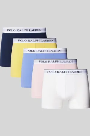 Ralph Lauren Trunks mit elastischem Label-Bund im 5er-Pack in , Größe S