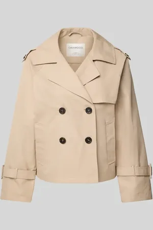 Oakwood Trenchcoat mit Leistentaschen Modell 