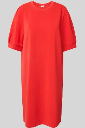 QS by s.Oliver Regular Fit Scuba-Kleid mit Puffärmeln in , Größe 36