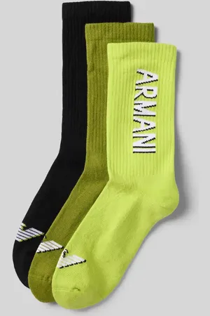 Emporio Armani Socken mit Label-Stitching im 3er-Pack in , Größe 40-46