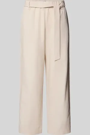 Comma, Straight Leg Stoffhose mit verkürztem Schnitt in , Größe 34