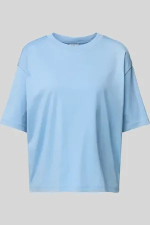 Jake*s Oversized T-Shirt mit geripptem Rundhalsausschnitt in , Größe L