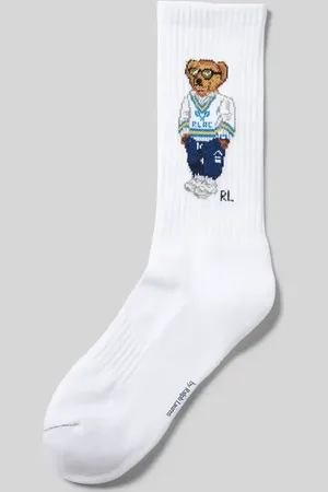 Ralph Lauren Socken mit Label-Print in , Größe 40-46