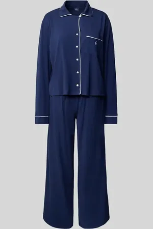 Ralph Lauren Pyjama mit Logo-Stitchings Modell 