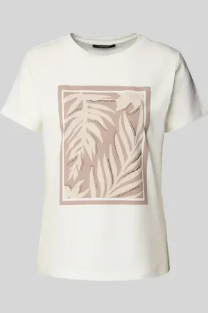 Comma, T-Shirt mit Motiv-Print in , Größe 36