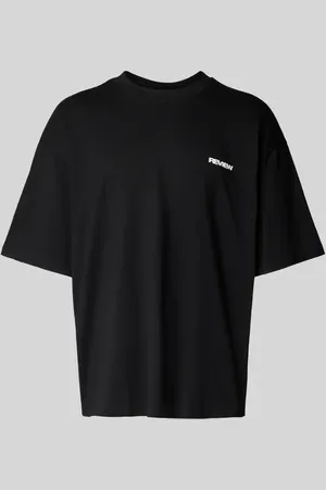 Review Oversized T-Shirt mit Label-Print in , Größe L