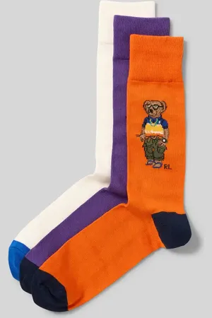 Ralph Lauren Socken mit Polo Bear Motiv im 2er-Pack in , Größe 40-46