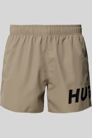 HUGO BOSS Badehose mit Label-Print Modell 